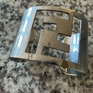 FENDI Silver Cuff